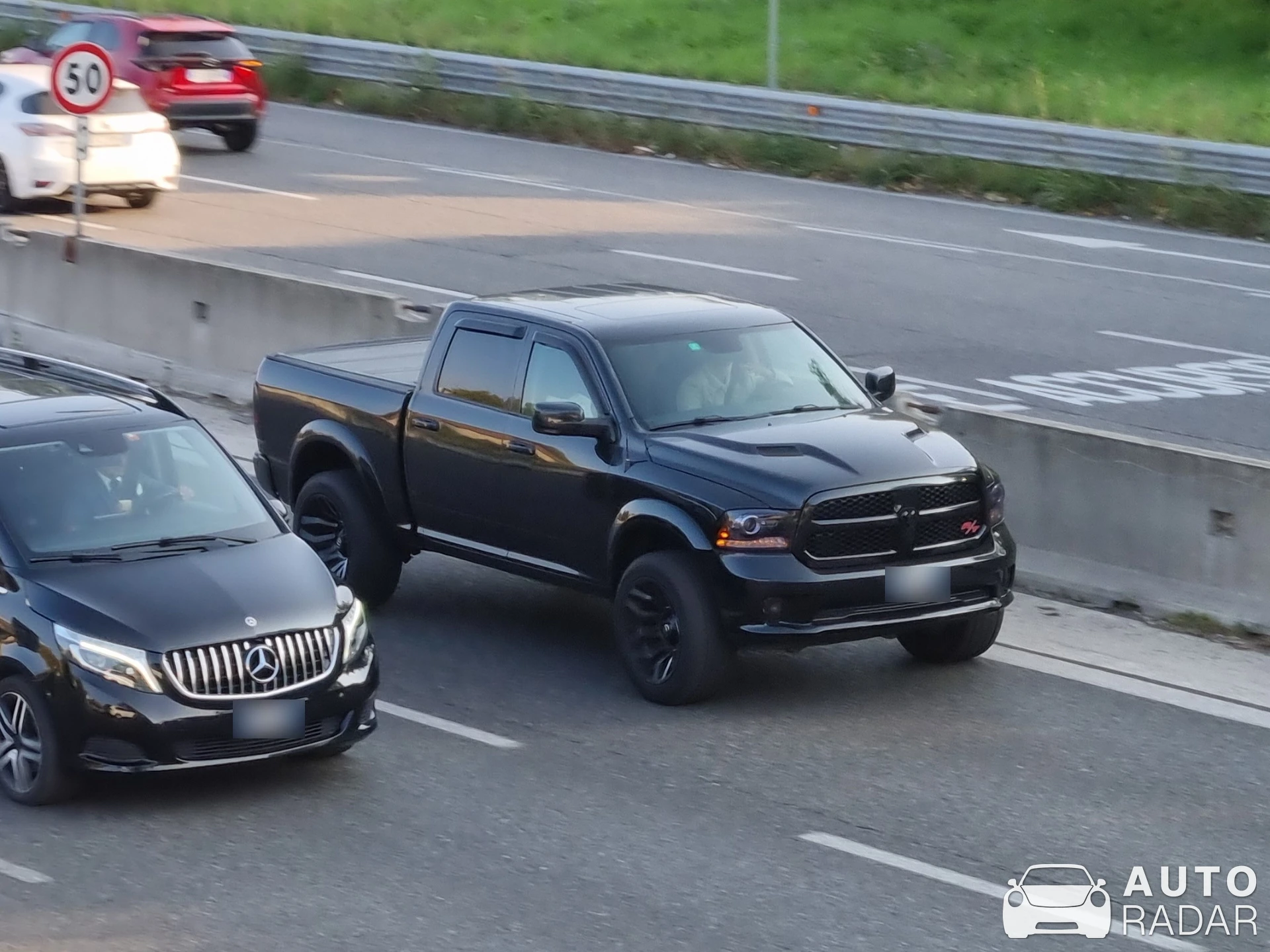 Dodge RAM R/T spotted in Milano