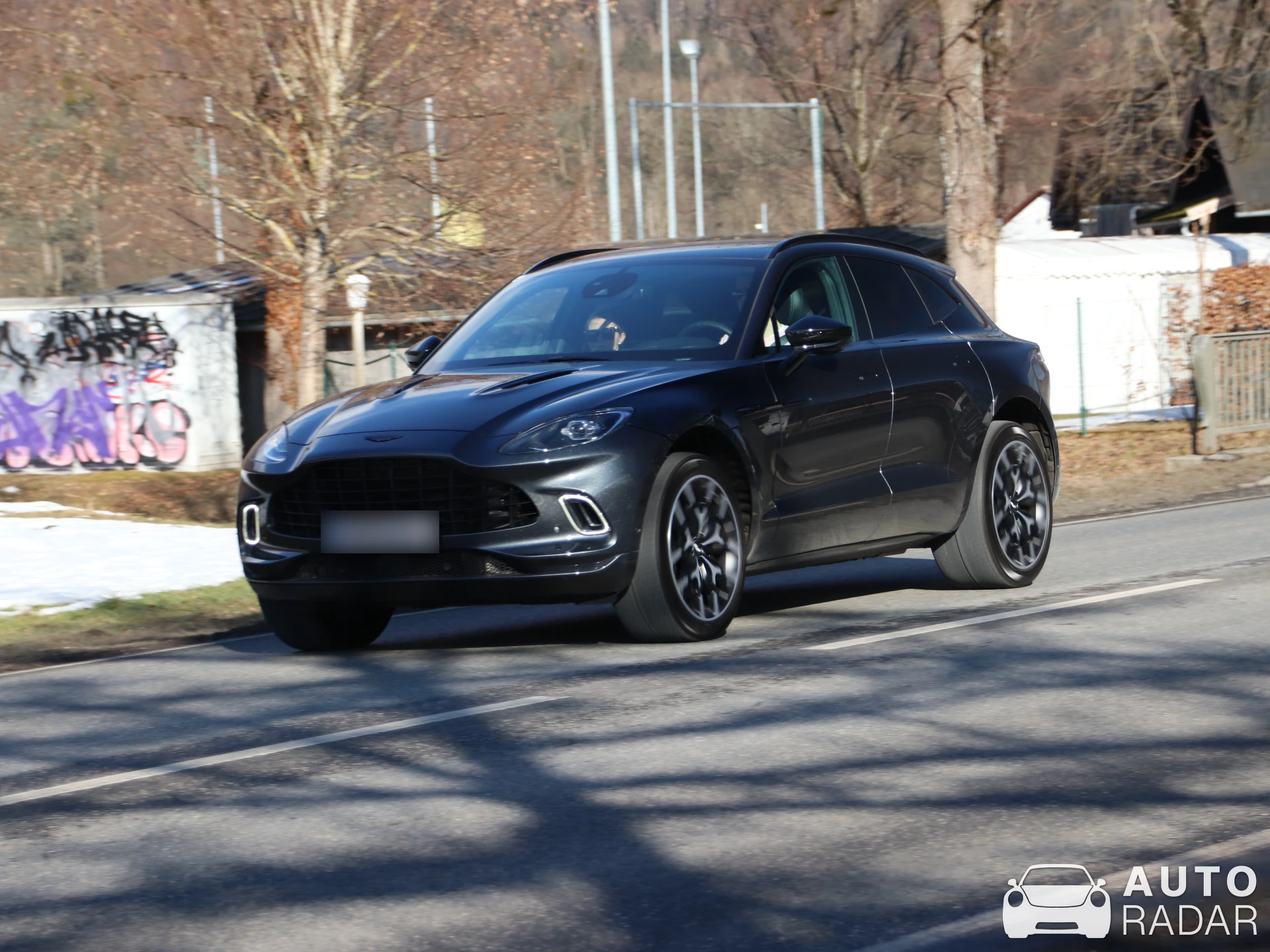 Aston Martin DBX spotted in Bad Reichenhall, Germany