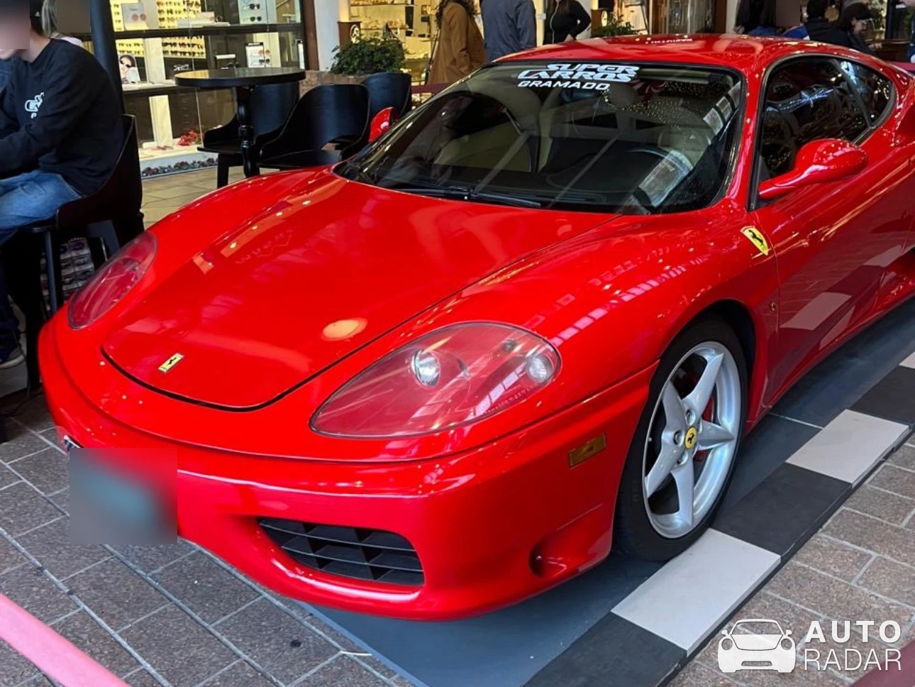 Ferrari 360 Modena spotted in Estrada Gramado, Brazil