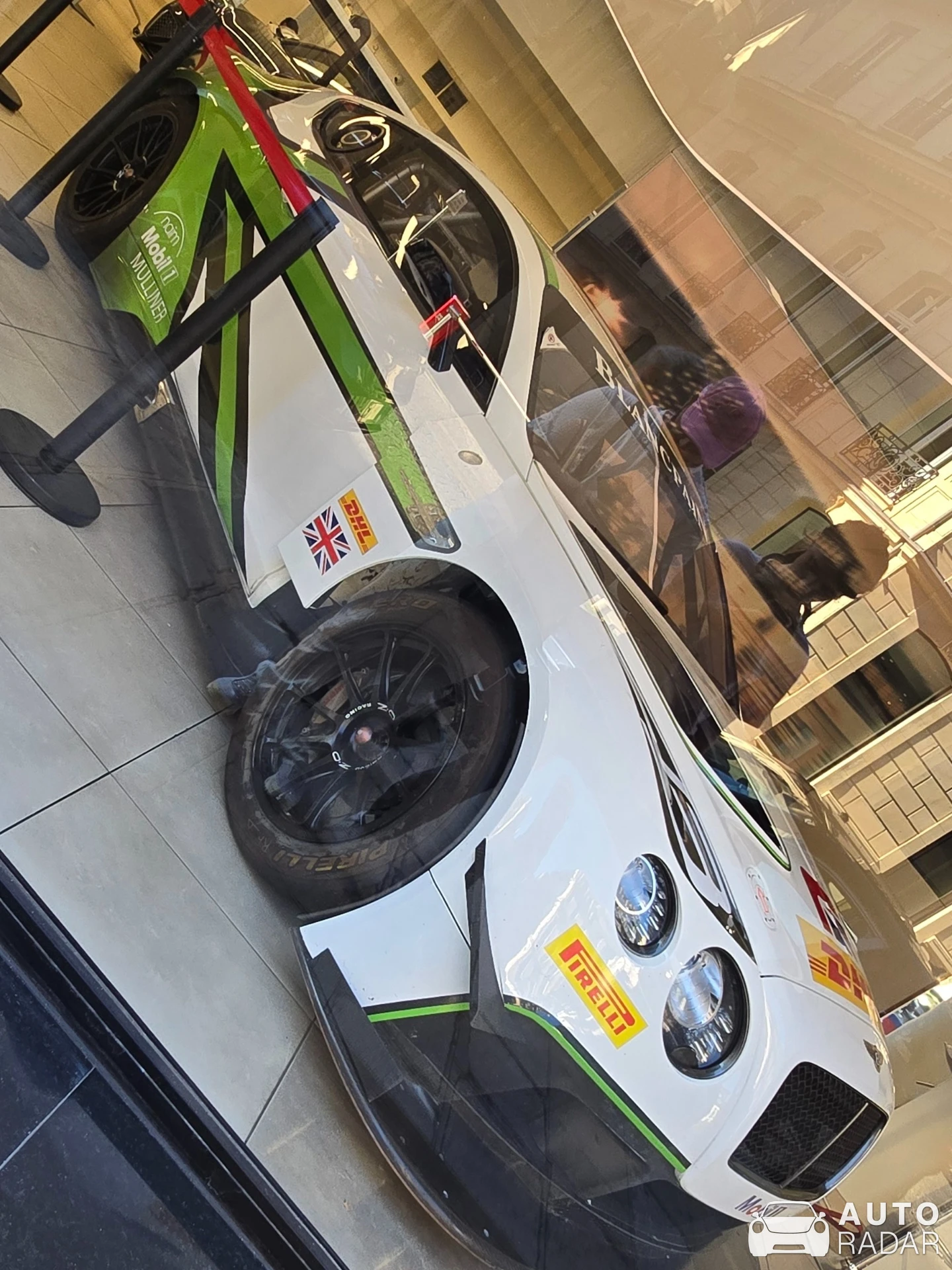 Bentley Continental GT3 spotted in Paris