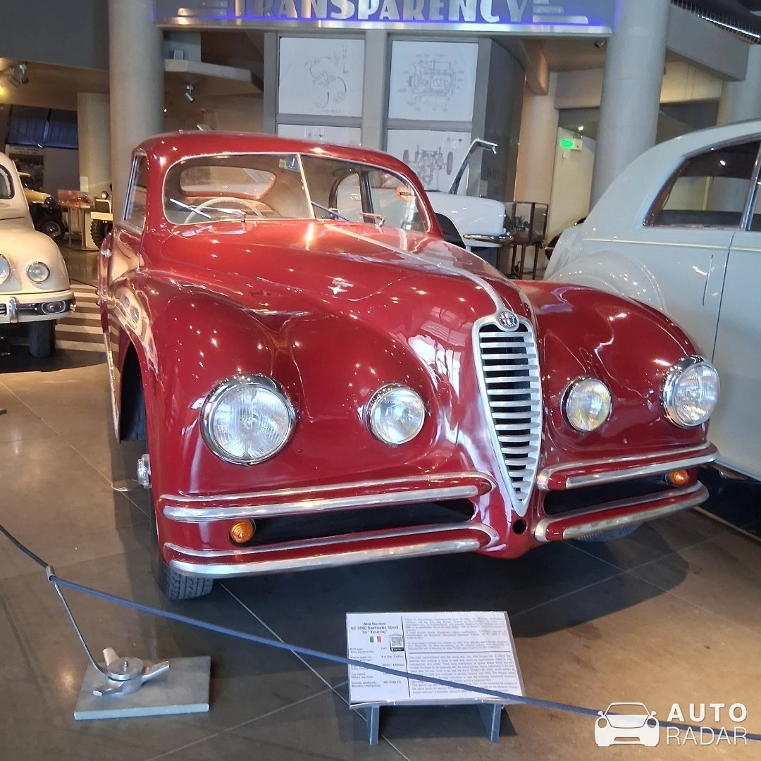 Alfa Romeo 6C 2500 Berlinetta Sport by Touring spotted in Athina, Greece