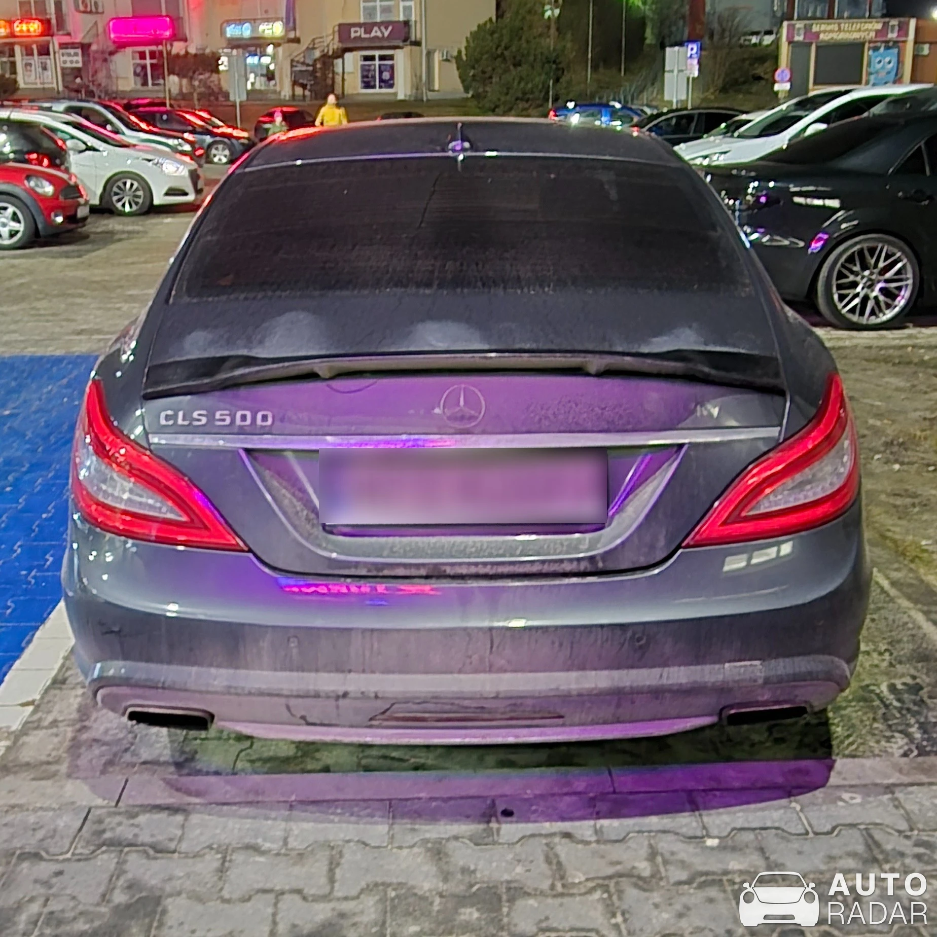 Mercedes-Benz CLS 500 spotted in Skarżysko-Kamienna