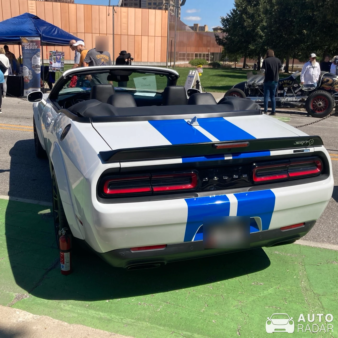 Dodge Challenger SRT Hellcat Convertible spotted in Mitchellville