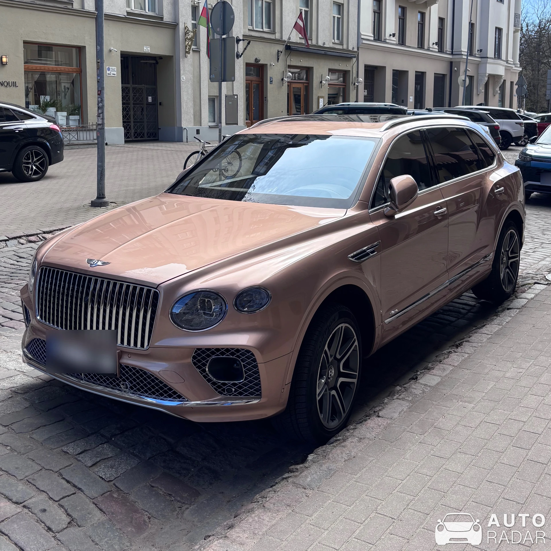 Bentley Bentayga Azure First Edition spotted in Riga