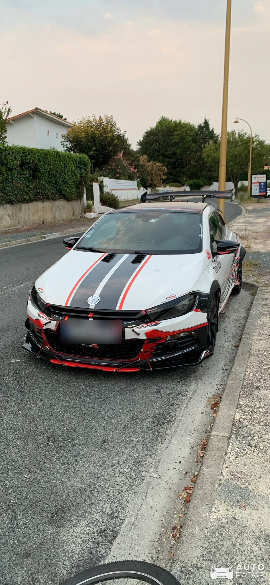 Volkswagen Scirocco spotted in Royan