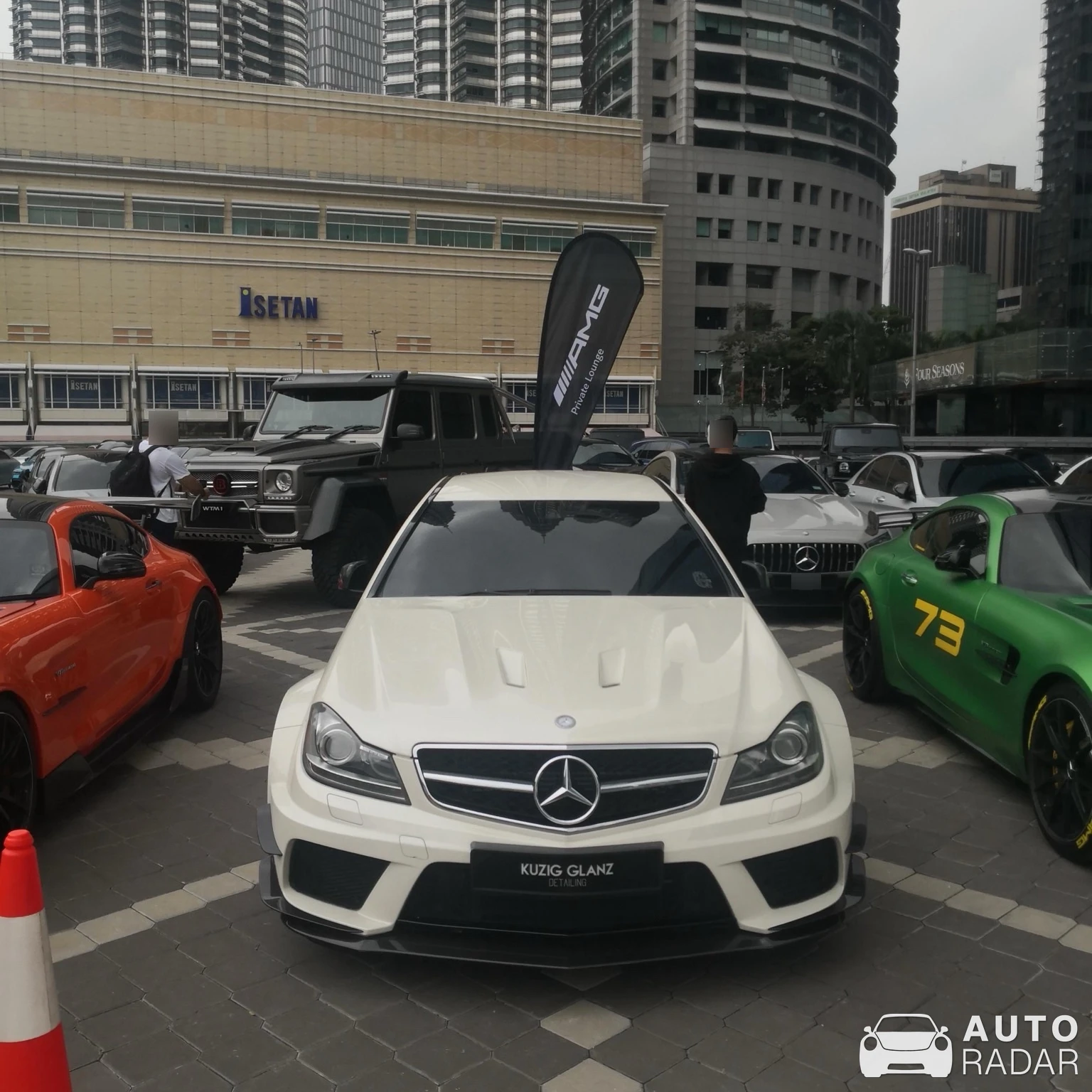 Mercedes-AMG C 63 Black Series W204 spotted in Kuala Lumpur