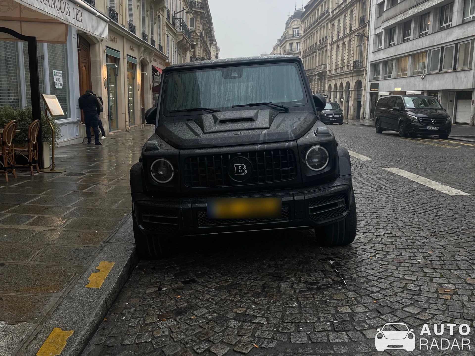 Mercedes-AMG Brabus G 63 2016 spotted in Paris, France