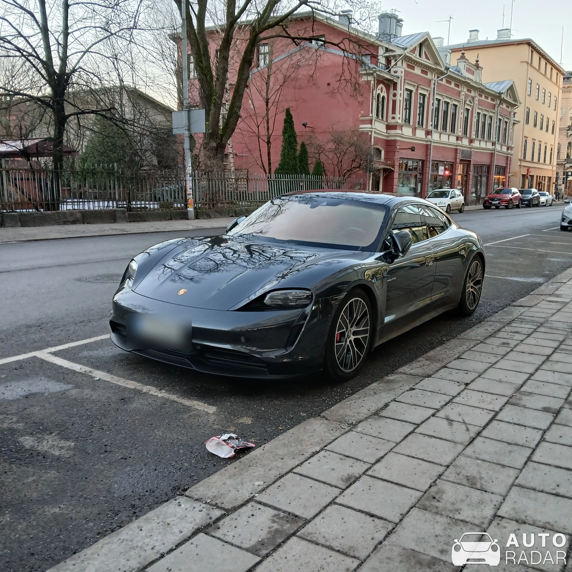 Porsche Taycan GTS spotted in Turku, Finland