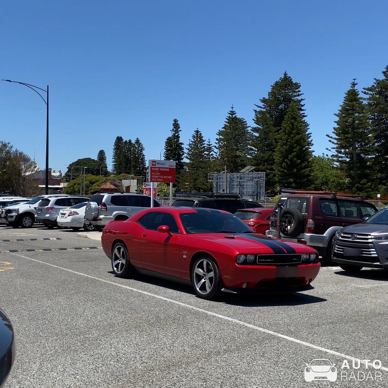 Dodge Challenger spotted in Fremantle, Australia