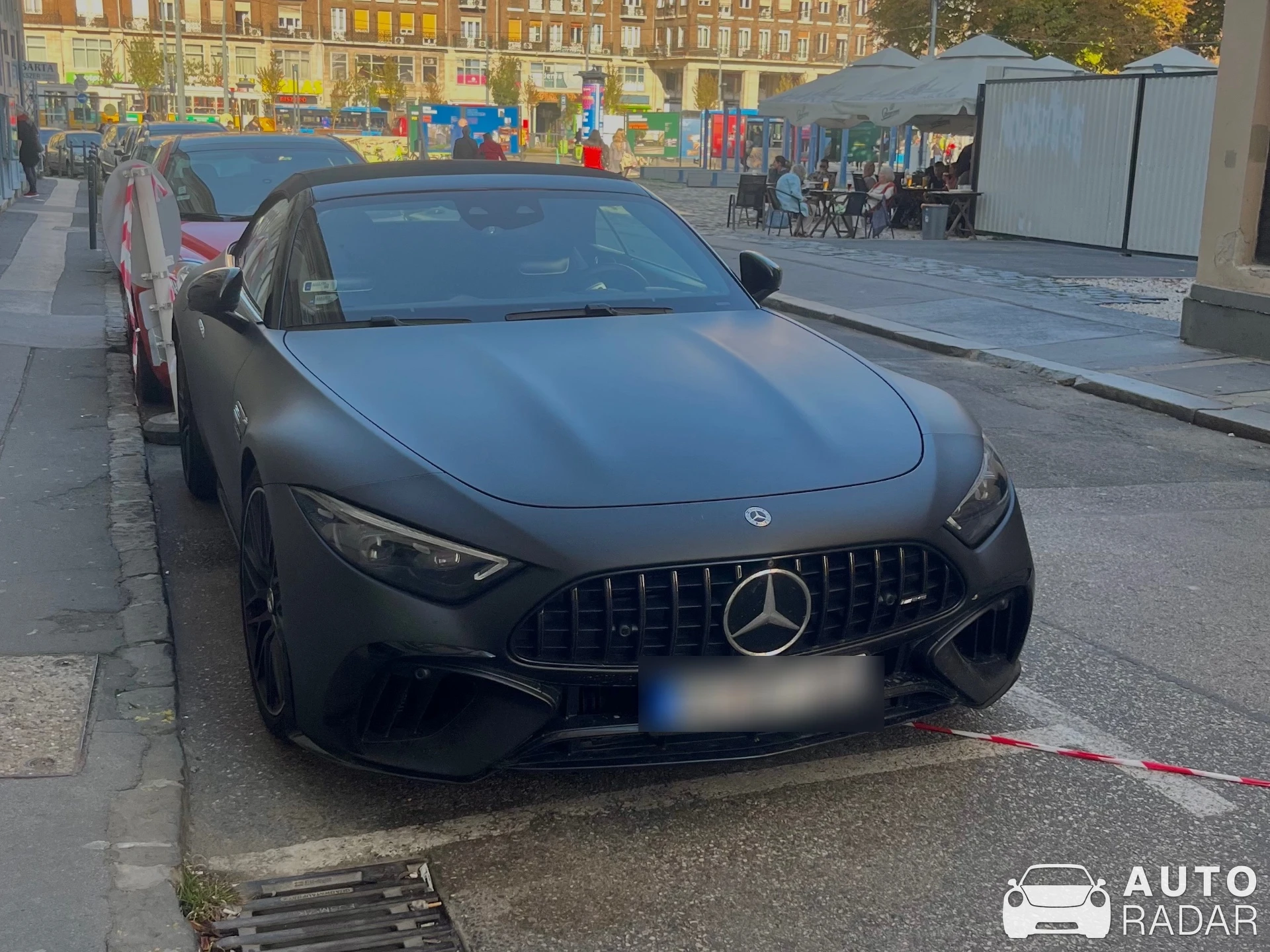 Mercedes-AMG SL 55 R232 spotted in Budapest, Hungary