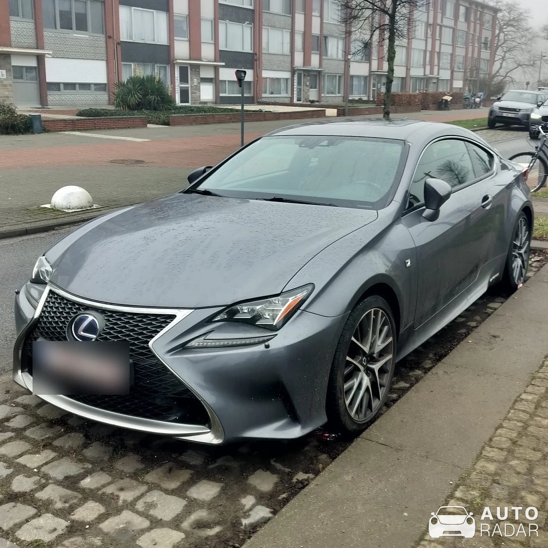 Lexus RC F spotted in Antwerpen, België