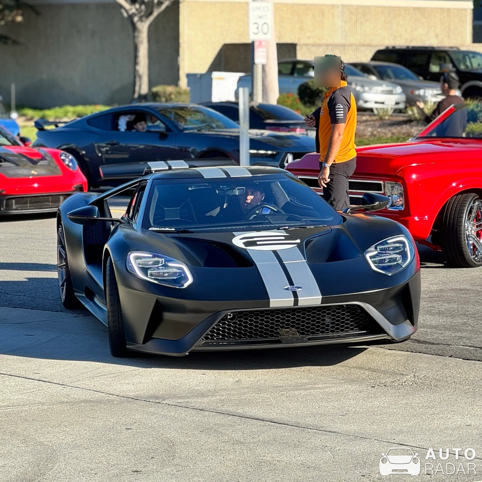 Ford GT MkII Heritage Edition spotted in Irvine