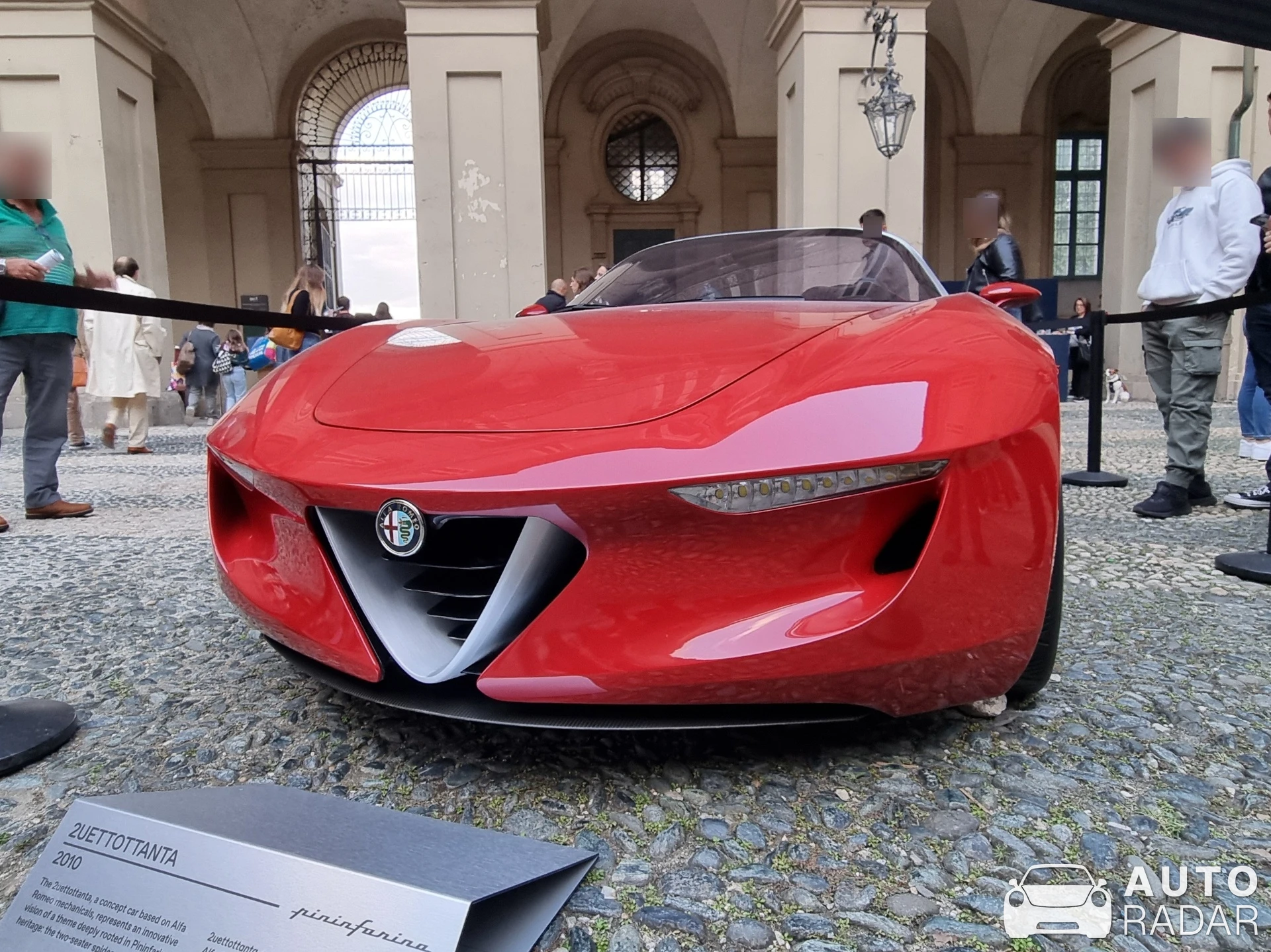 Alfa Romeo 2uettottanta spotted in Torino