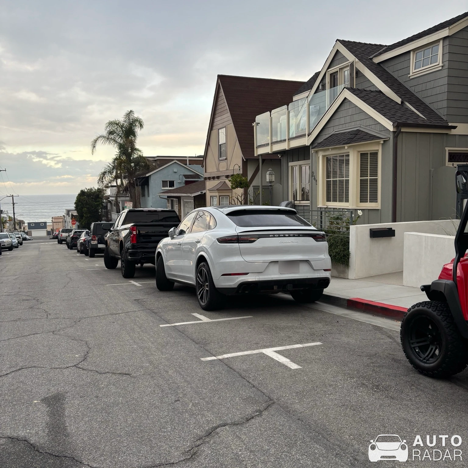 Porsche Cayenne Coupé Turbo spotted in Hermosa Beach, United States