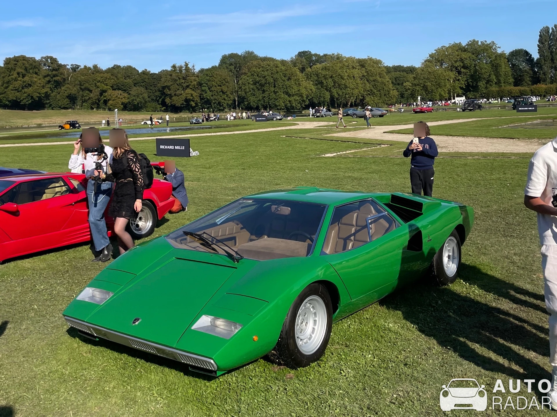Lamborghini Countach LPI 800-4 spotted in Chantilly, France