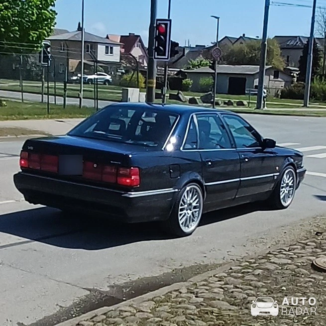 Audi V8 spotted in Liepāja