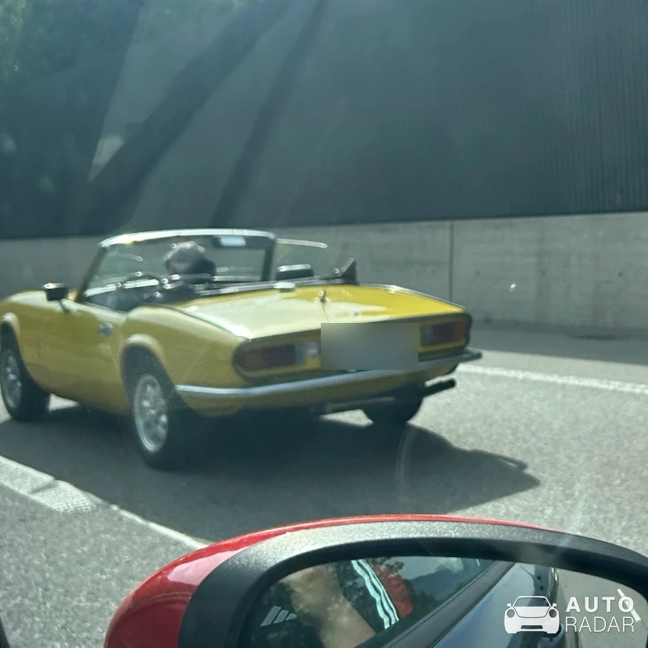 Triumph Spitfire 1500 spotted in Bellinzona