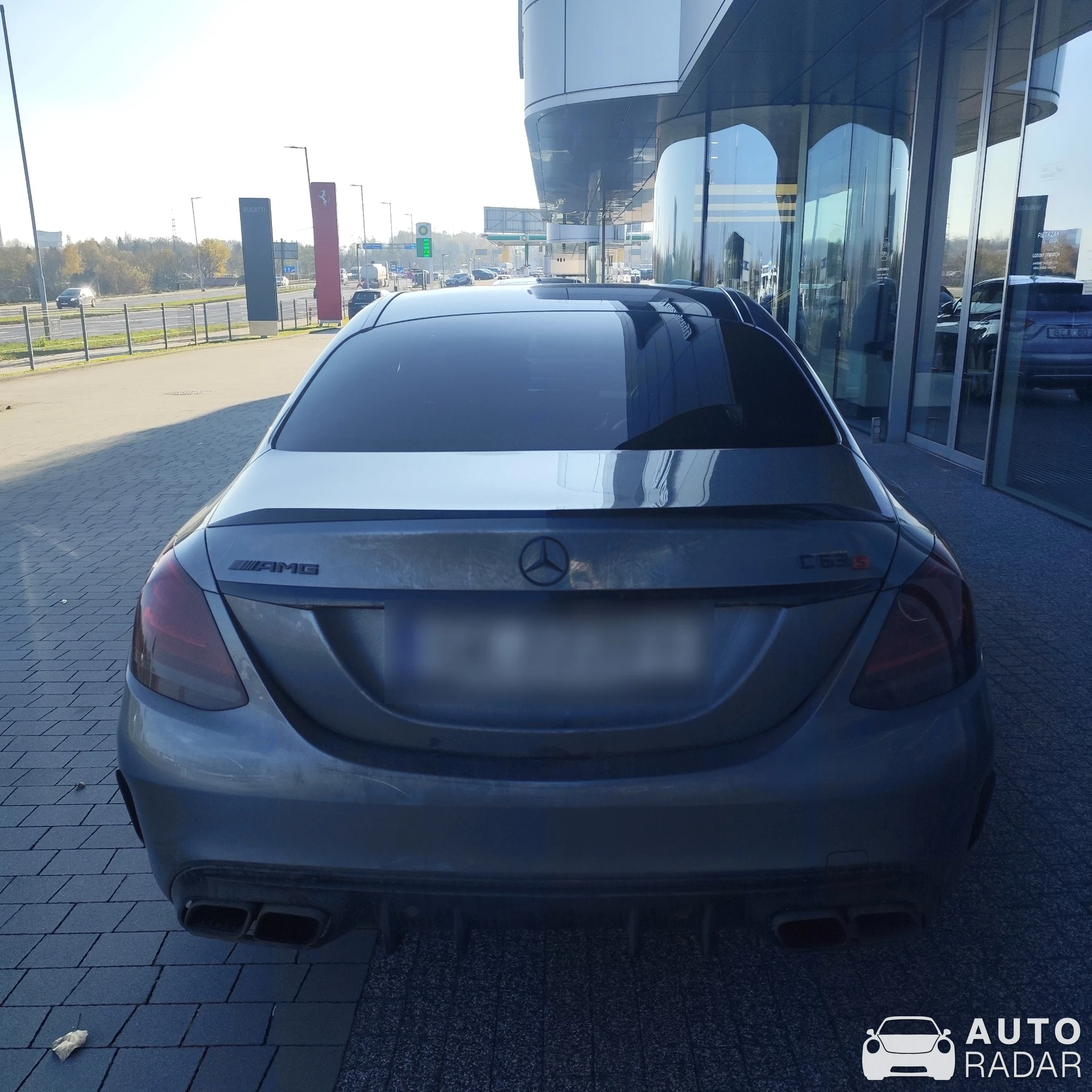 Mercedes-AMG C 63 S W205 spotted in Katowice, Poland