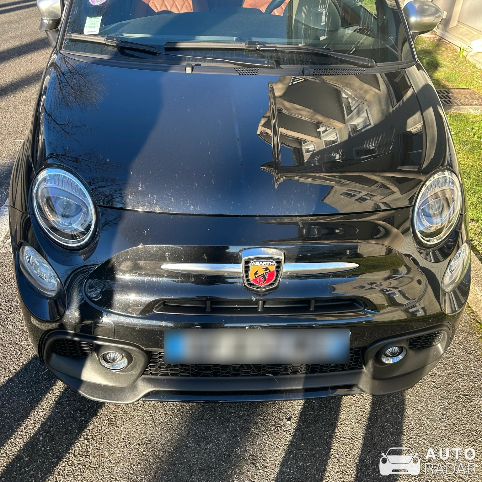 Abarth 595 Turismo spotted in Pau, France
