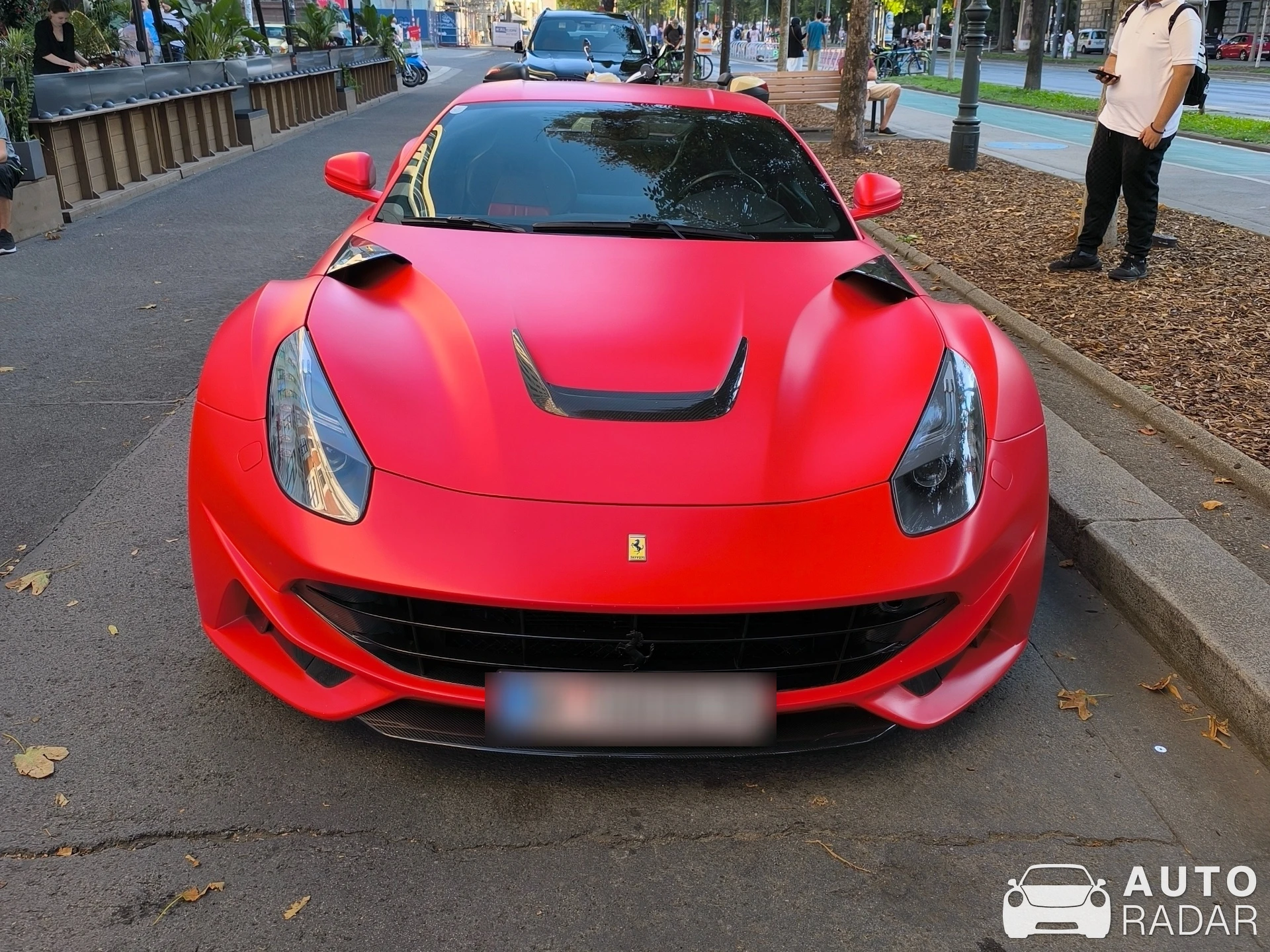 Ferrari F12berlinetta Novitec Rosso spotted in Vienna, Austria