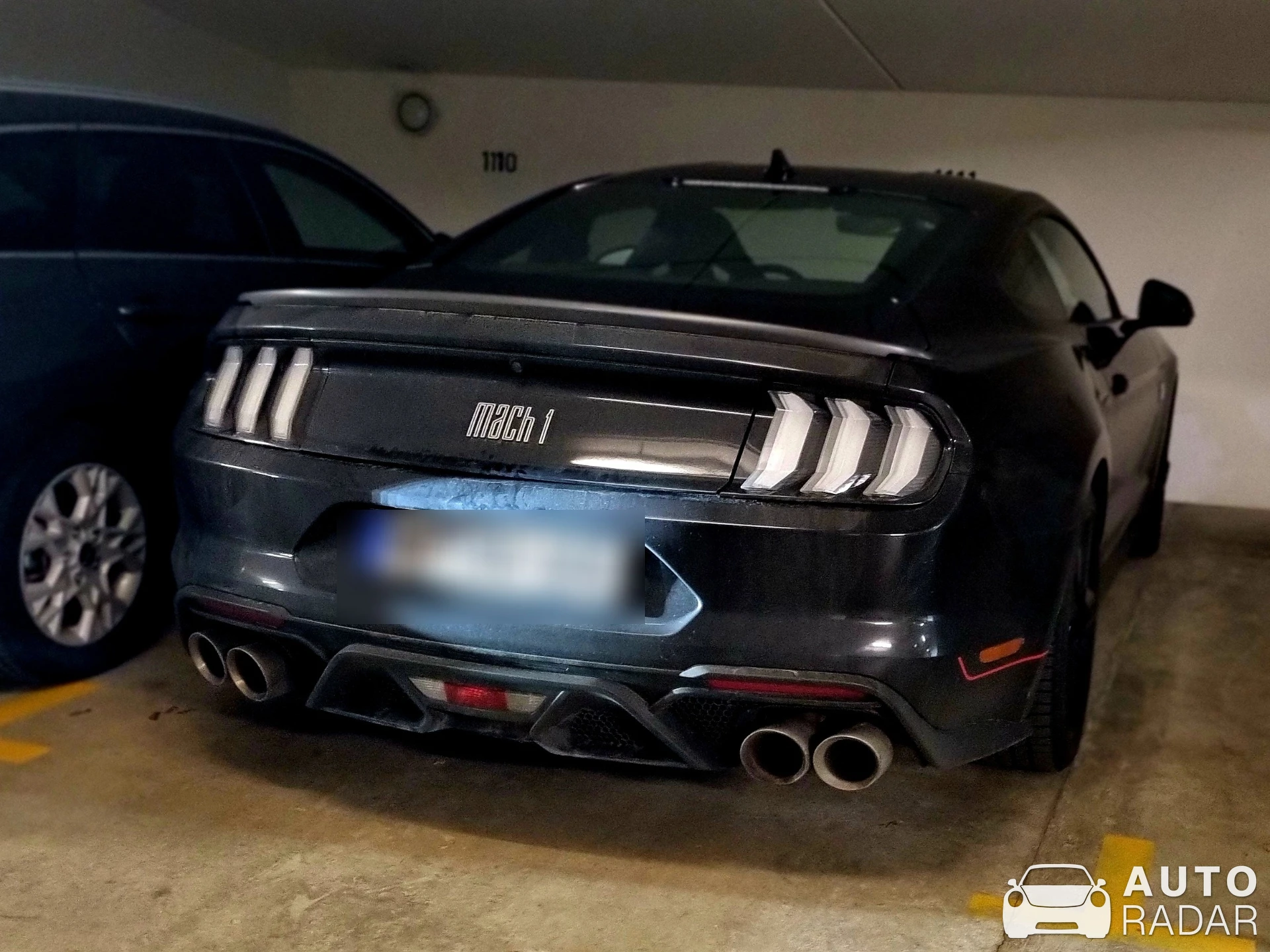 Ford Mustang Mach 1 S550 spotted in Neuss, Germany