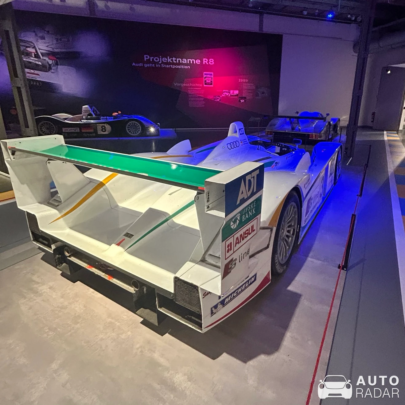 Audi R8 LMS ultra spotted in Zwickau