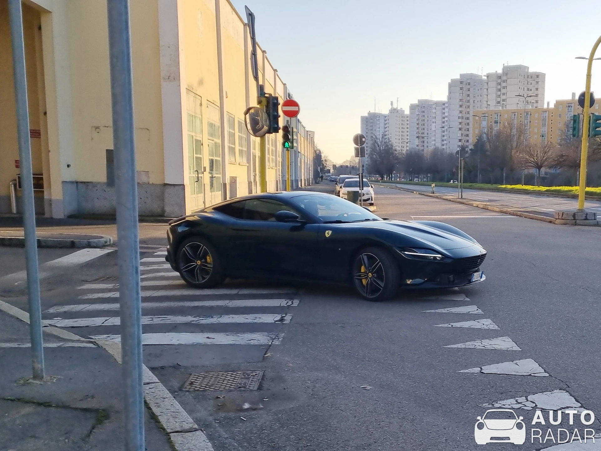 Ferrari Roma spotted in Milano, Italia