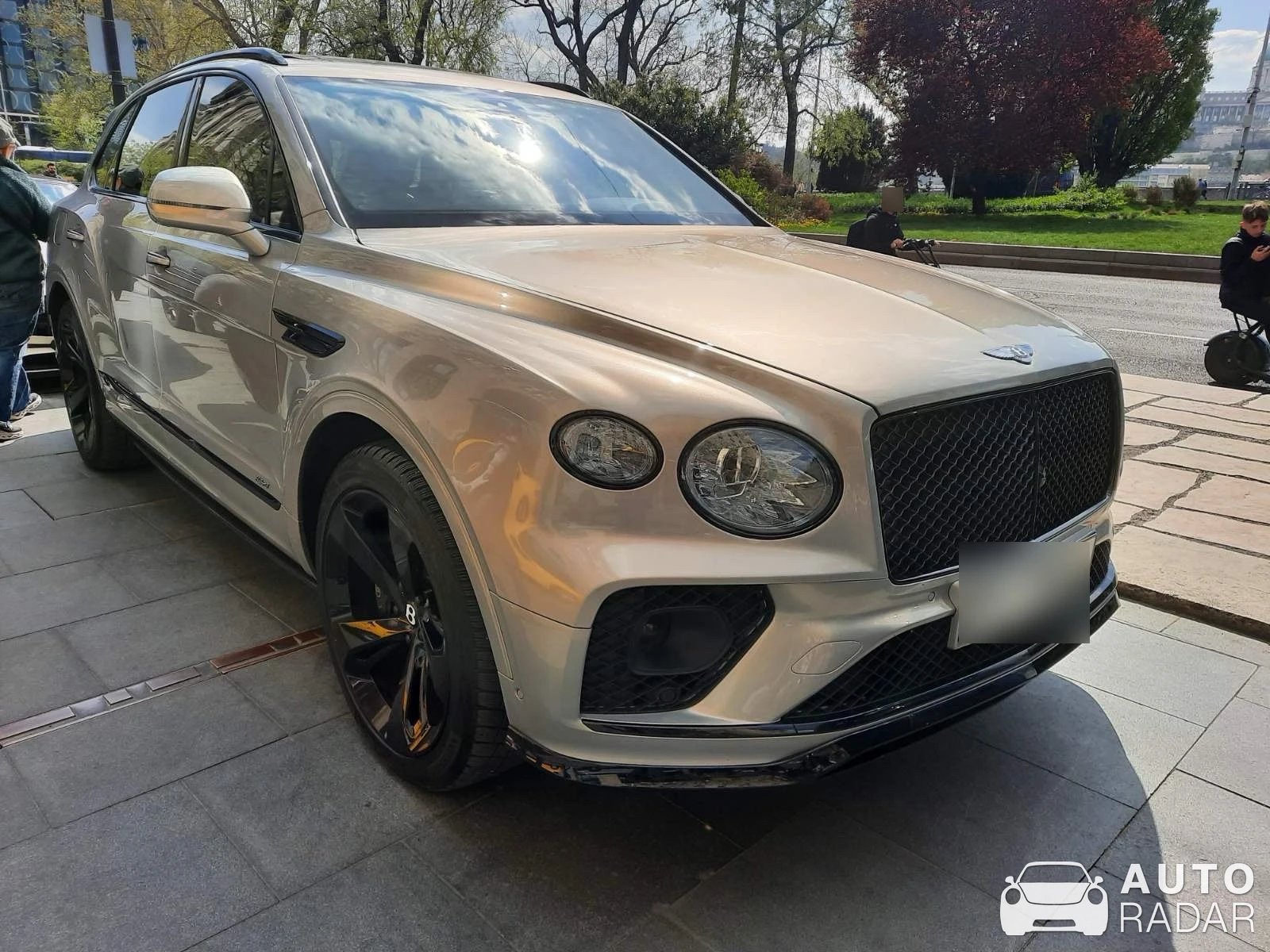 Bentley Bentayga First Edition spotted in Budapest
