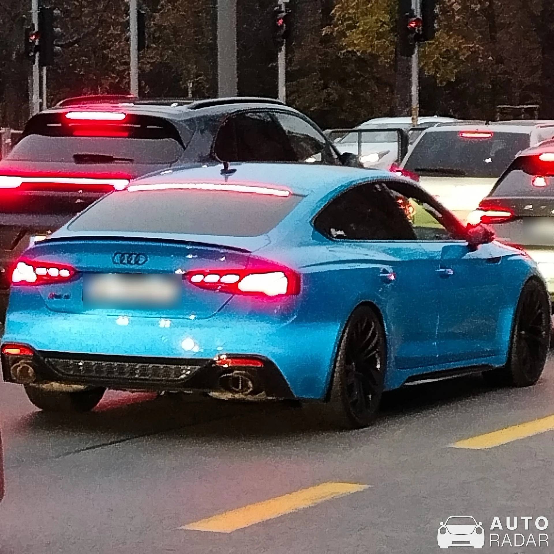 Audi RS5 B9 spotted in Warszawa, Poland