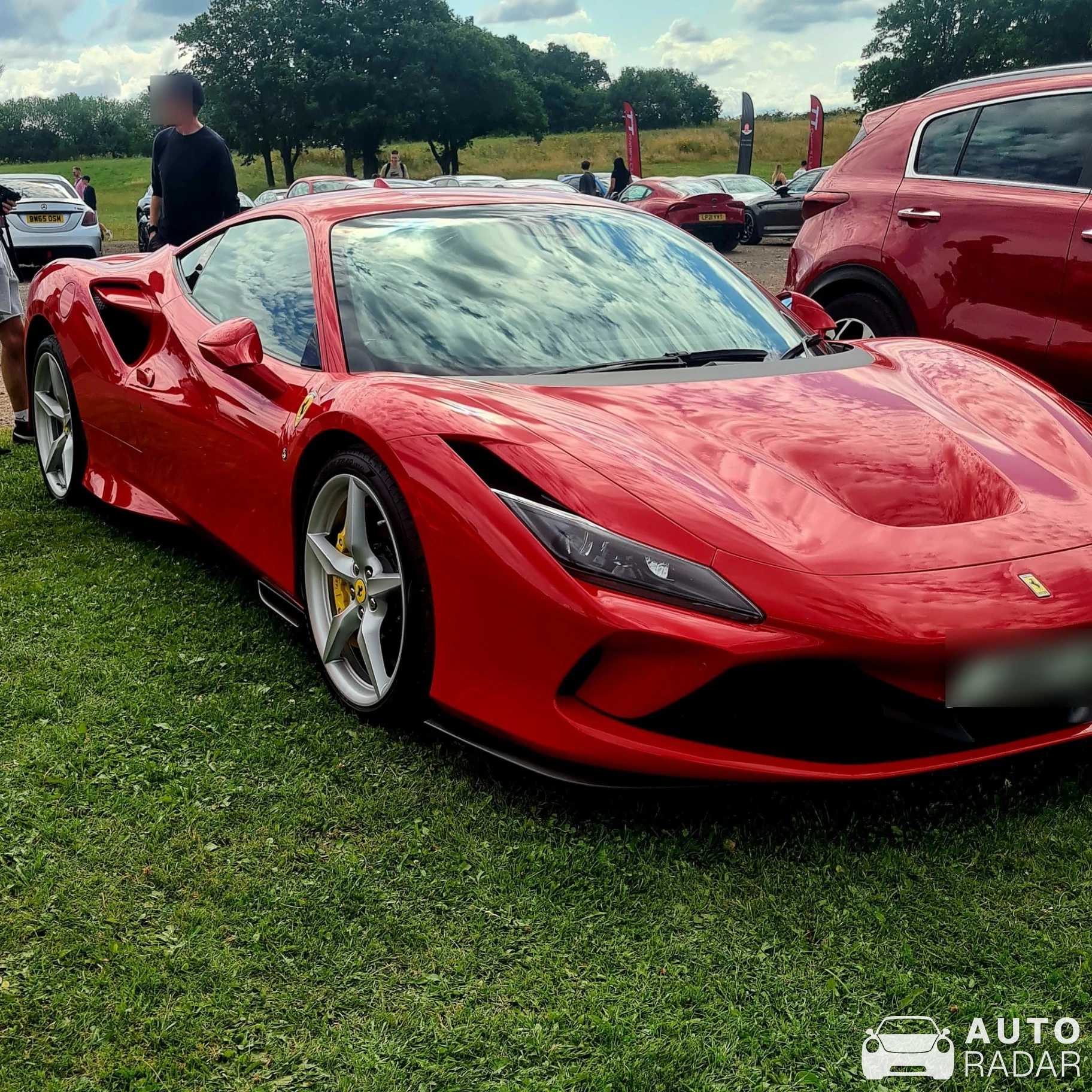 Ferrari F8 Tributo spotted in Leicestershire, United Kingdom