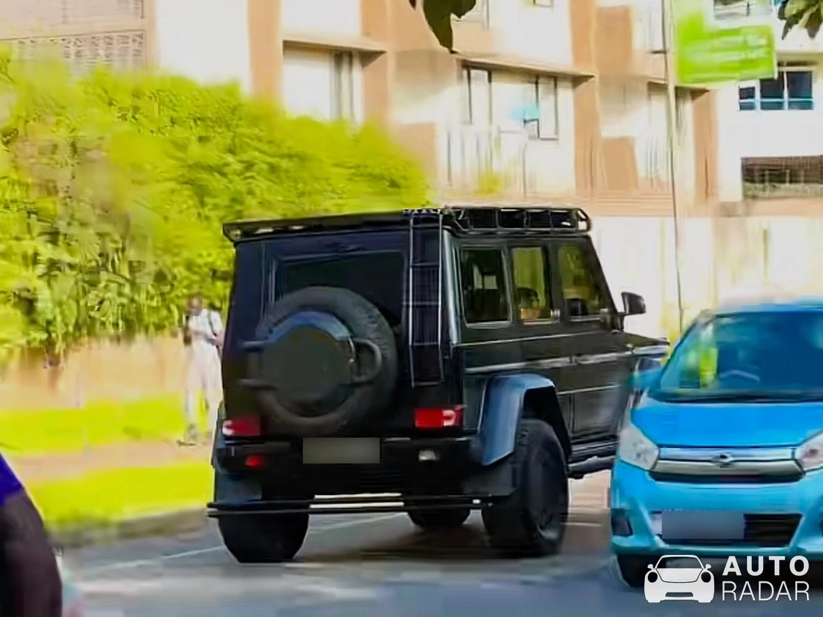 Mercedes-Benz G 500 4X4² spotted in Nairobi, Kenya