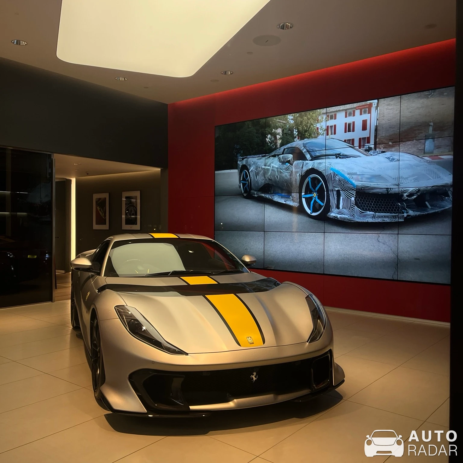 Ferrari 812 Competizione spotted in London, Vereinigtes Königreich