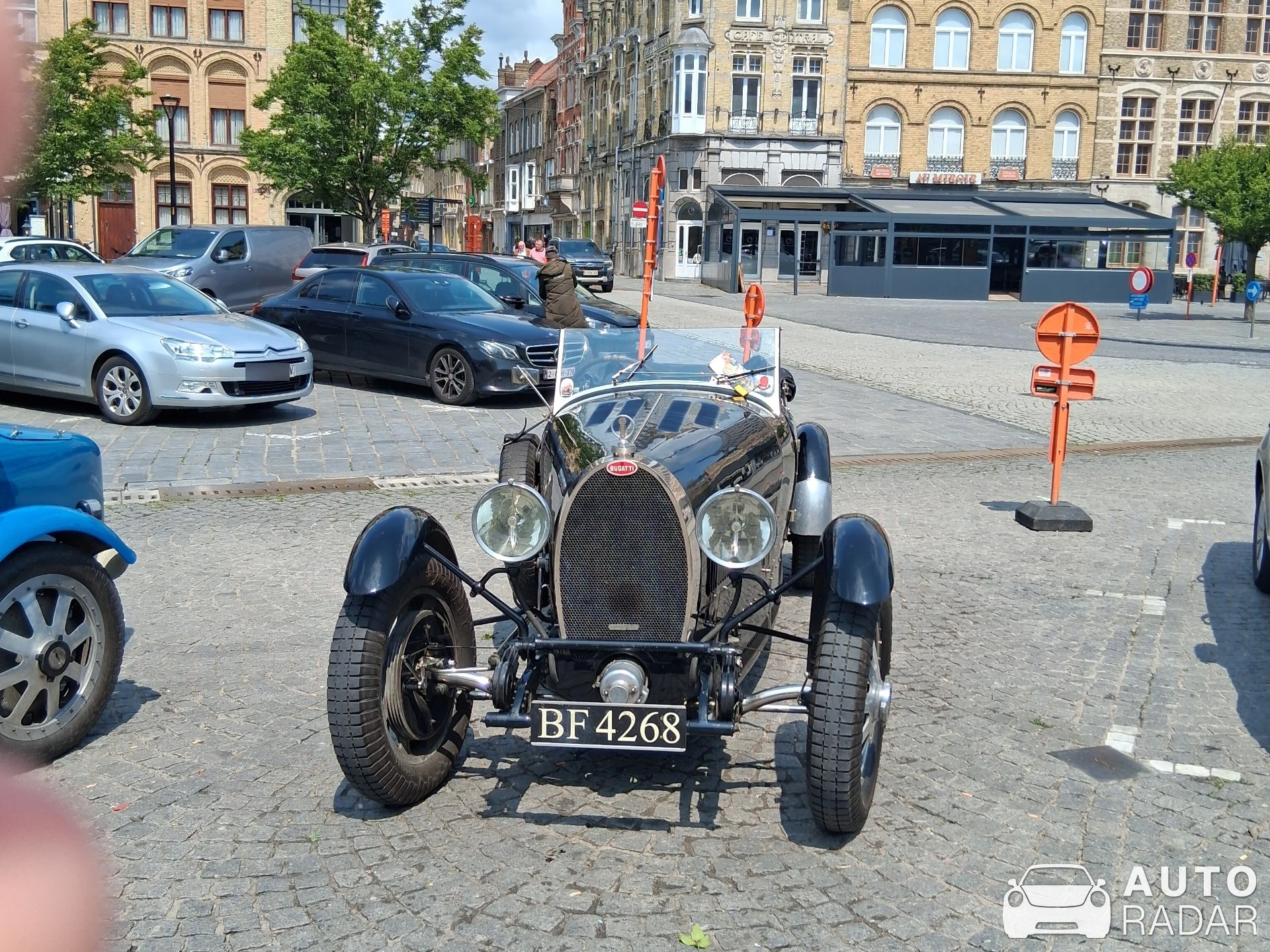 Bugatti Type 43 spotted in Ieper
