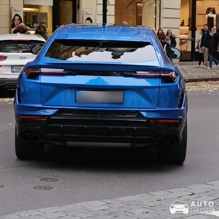 Lamborghini Urus S spotted in Praha 1, Czechia