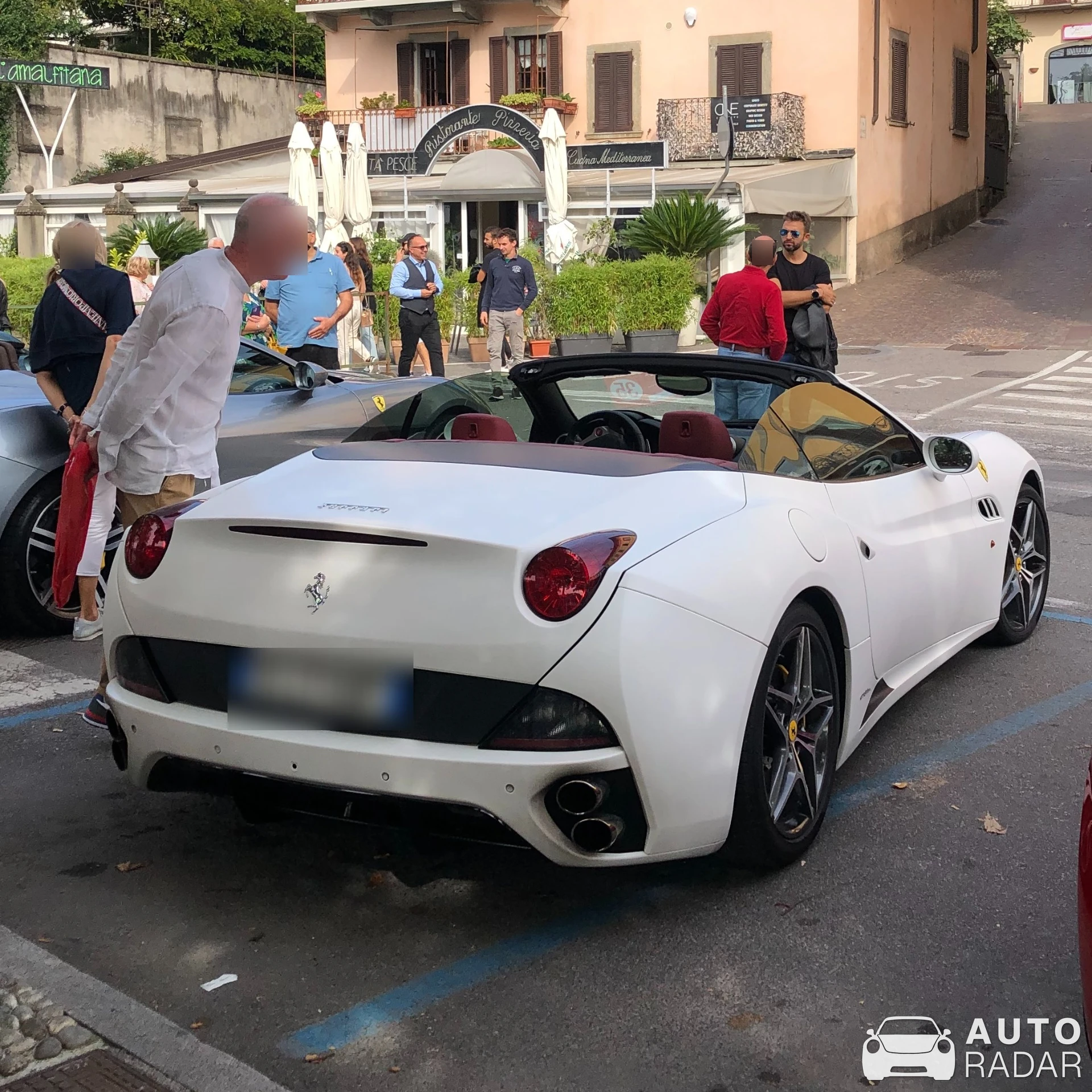 Ferrari California spotted in Sarnico, Italy