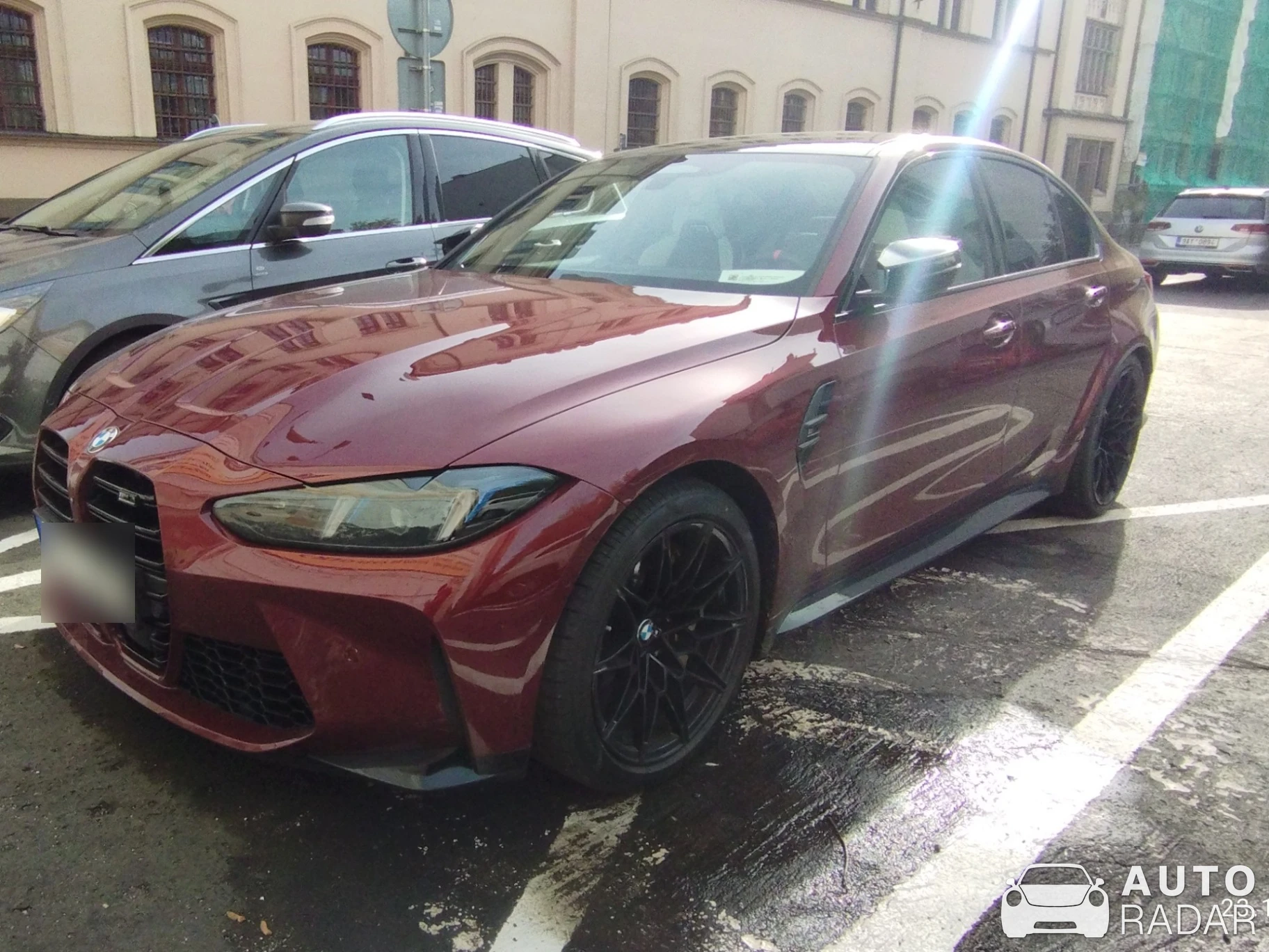 BMW M3 G80 Sedan Competition spotted in Okres Děčín, Czechia
