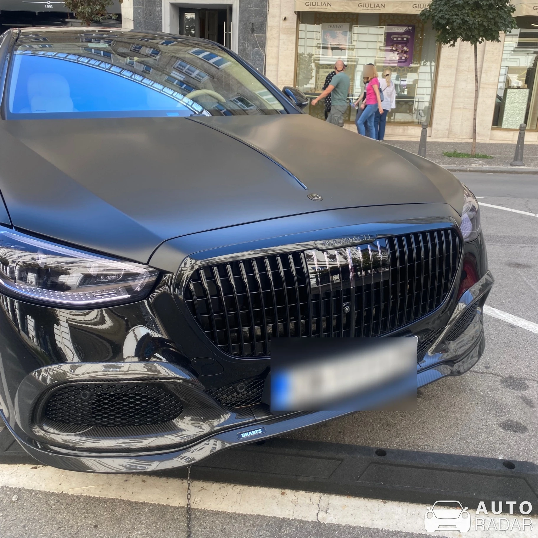 Mercedes-AMG Brabus S B63-650 V222 spotted in Sofia, Bulgaria