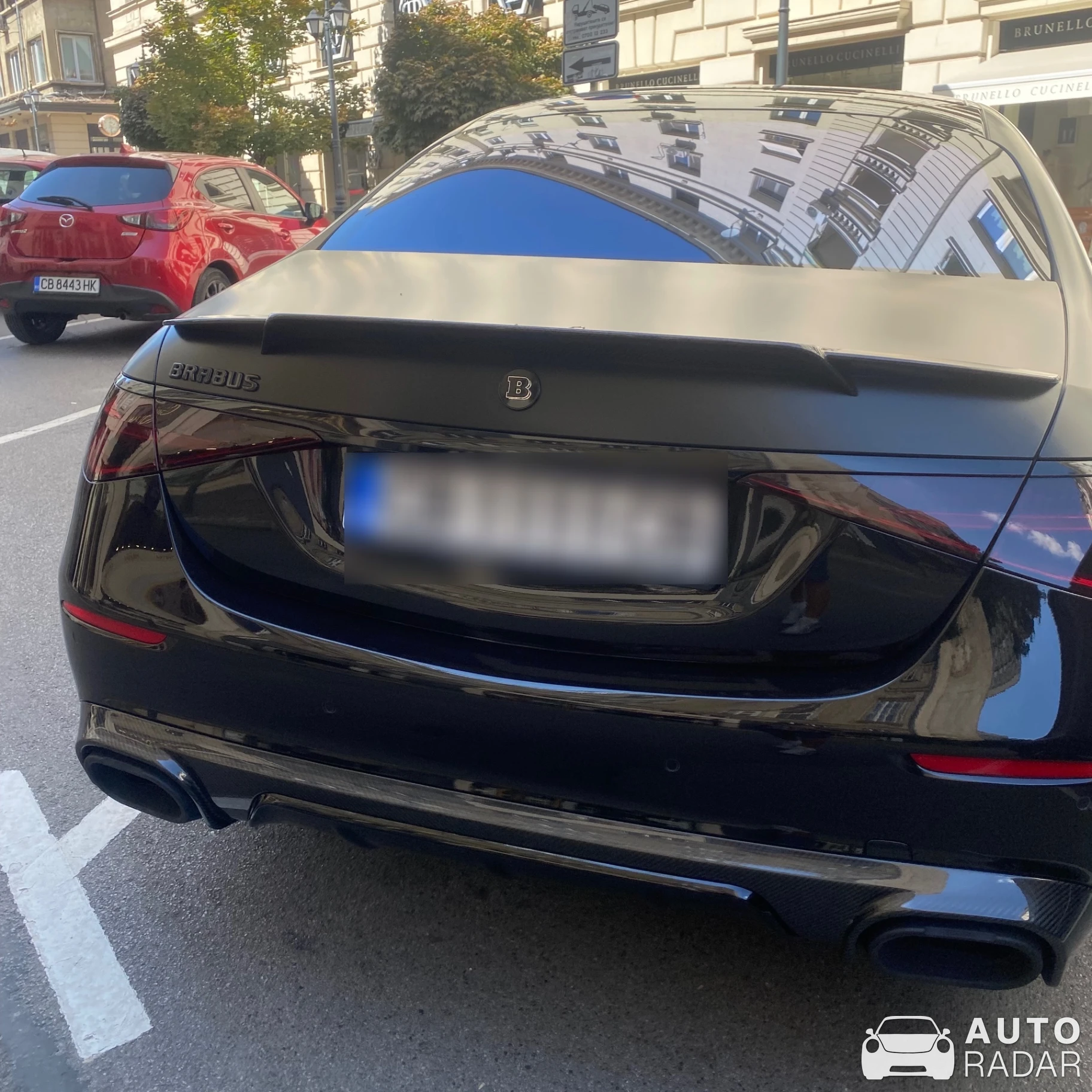 Mercedes-AMG Brabus S B63-650 V222 spotted in Sofia
