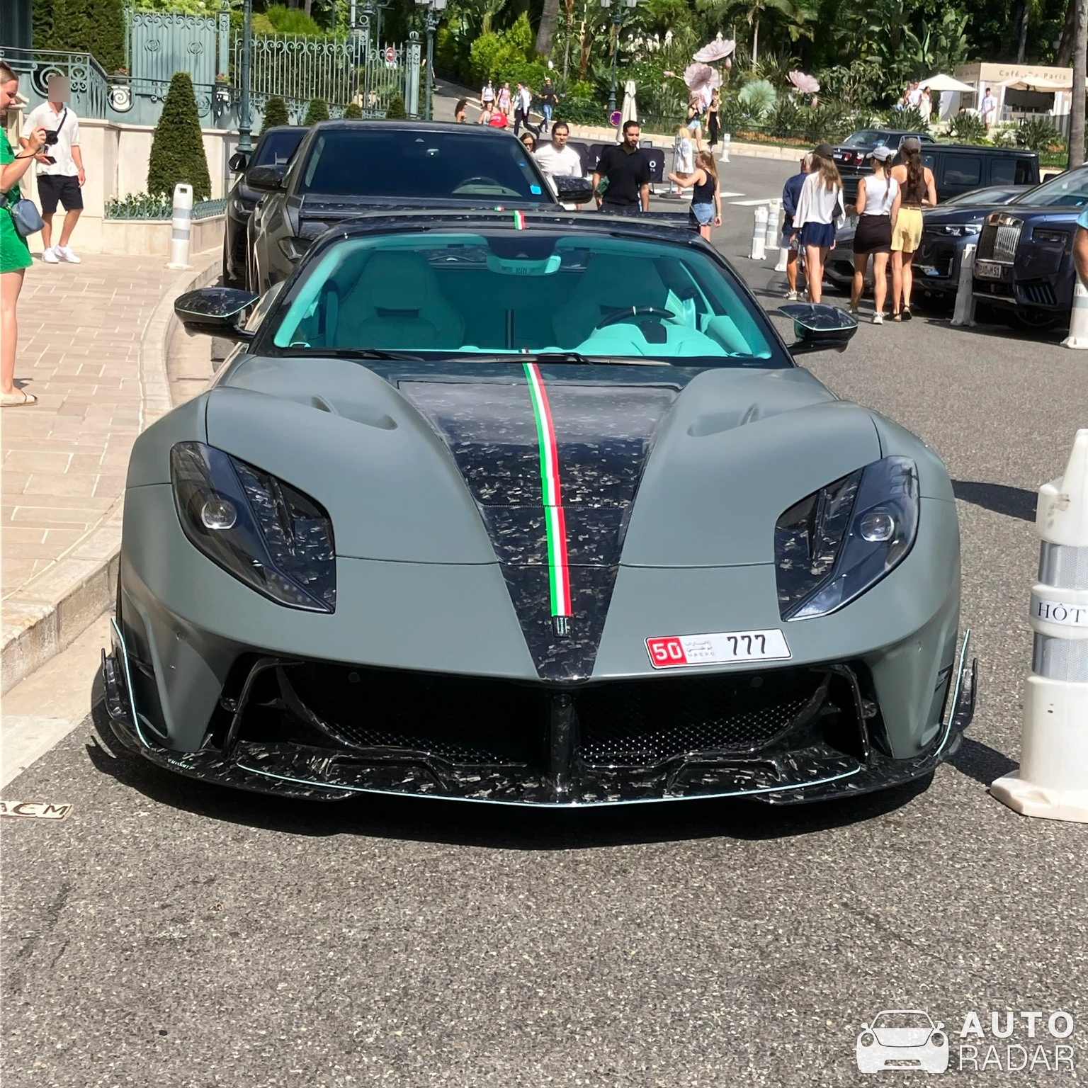 Ferrari 812 GTS Mansory Stallone spotted in Monaco