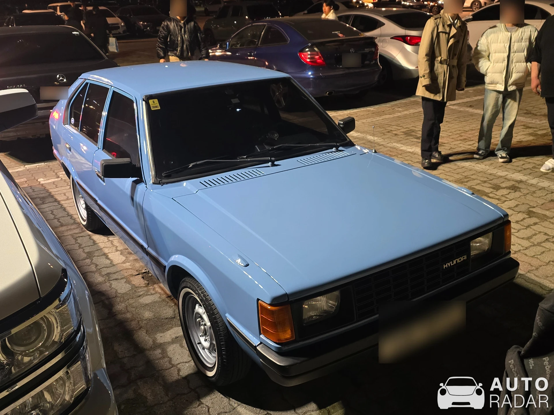 Hyundai Pony spotted in Seoul
