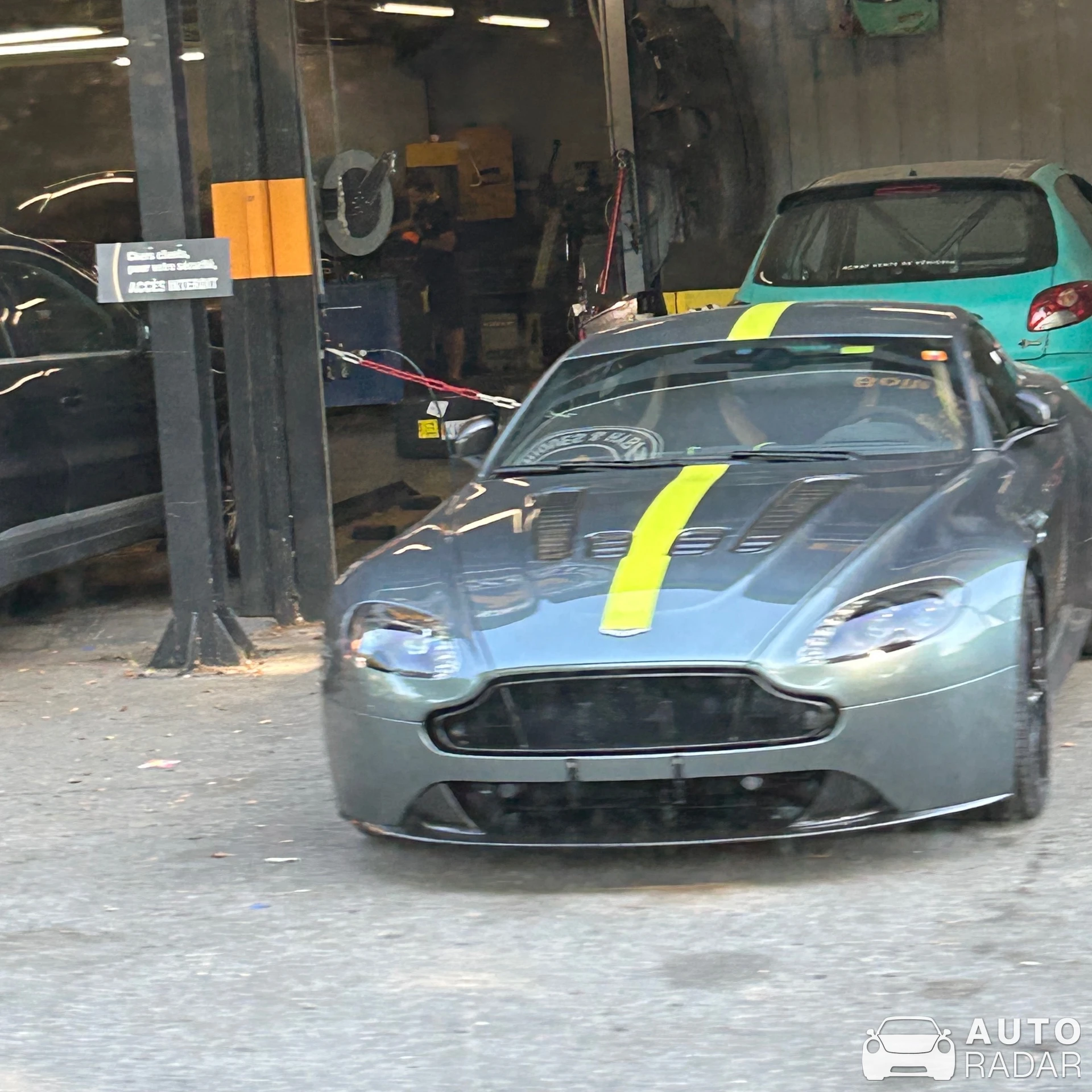 Aston Martin V8 Vantage GT spotted in Grimaud