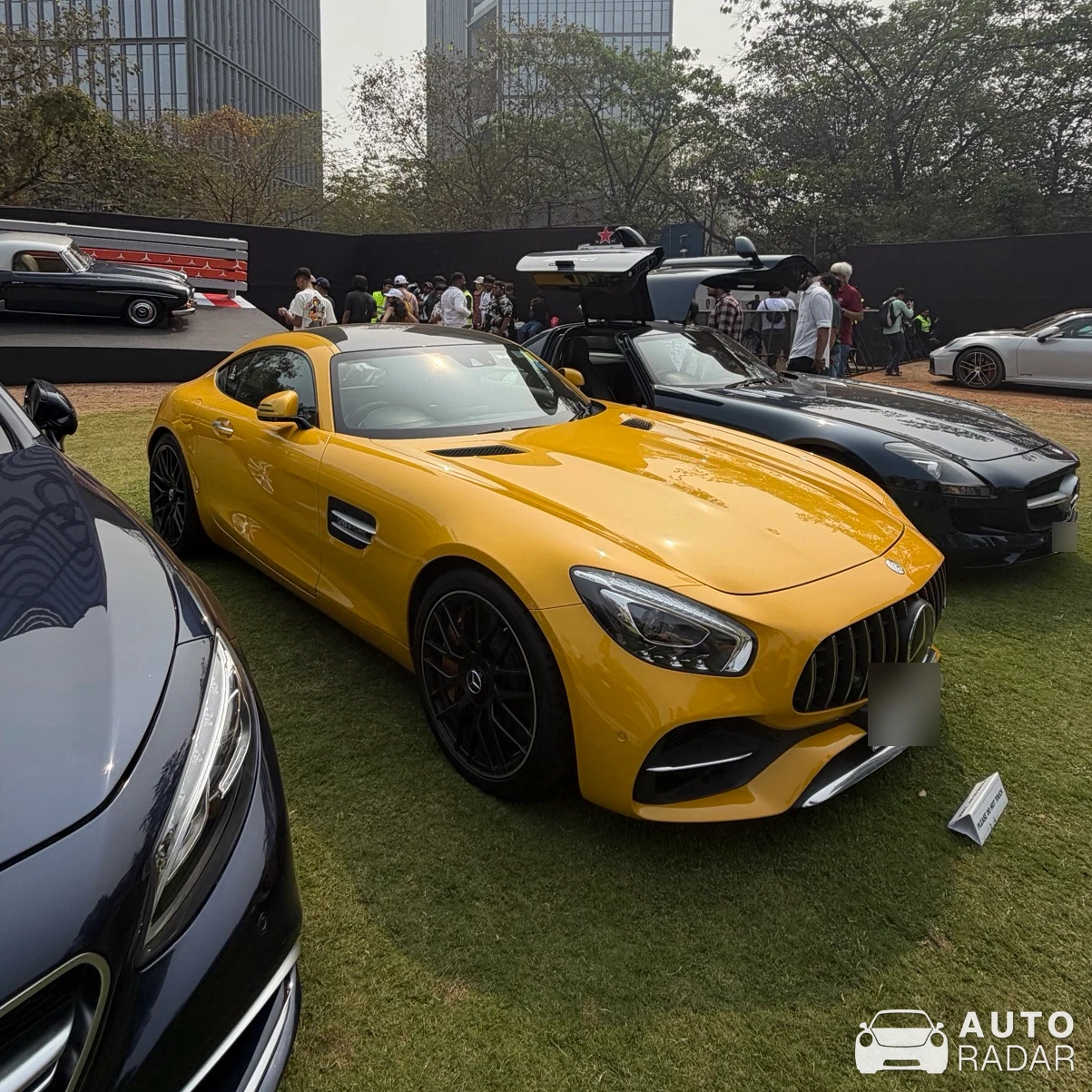 Mercedes-AMG GT S C190 spotted in Mumbai, India
