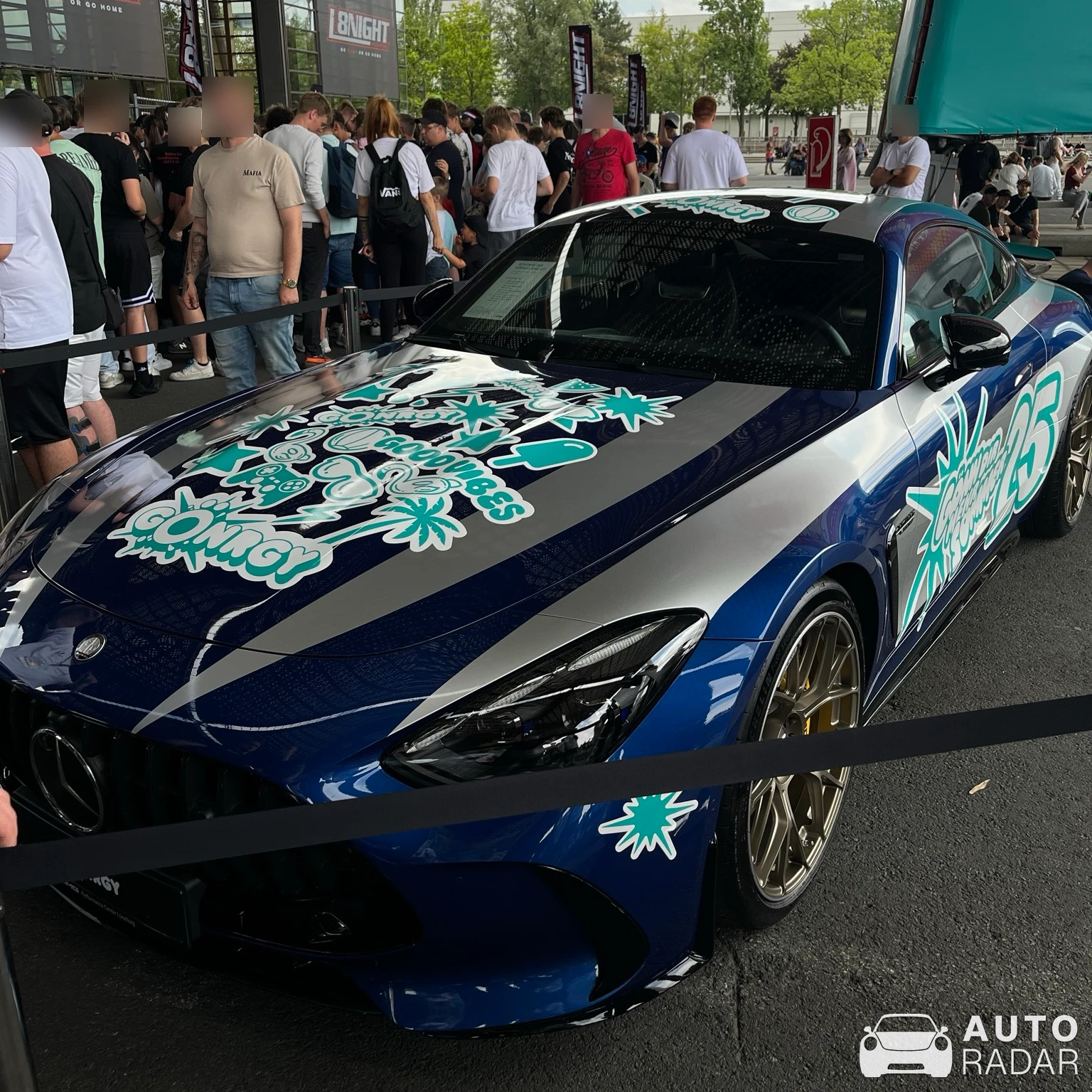 Mercedes-AMG S 63 V222 GT 550 G&B Design spotted in Hannover