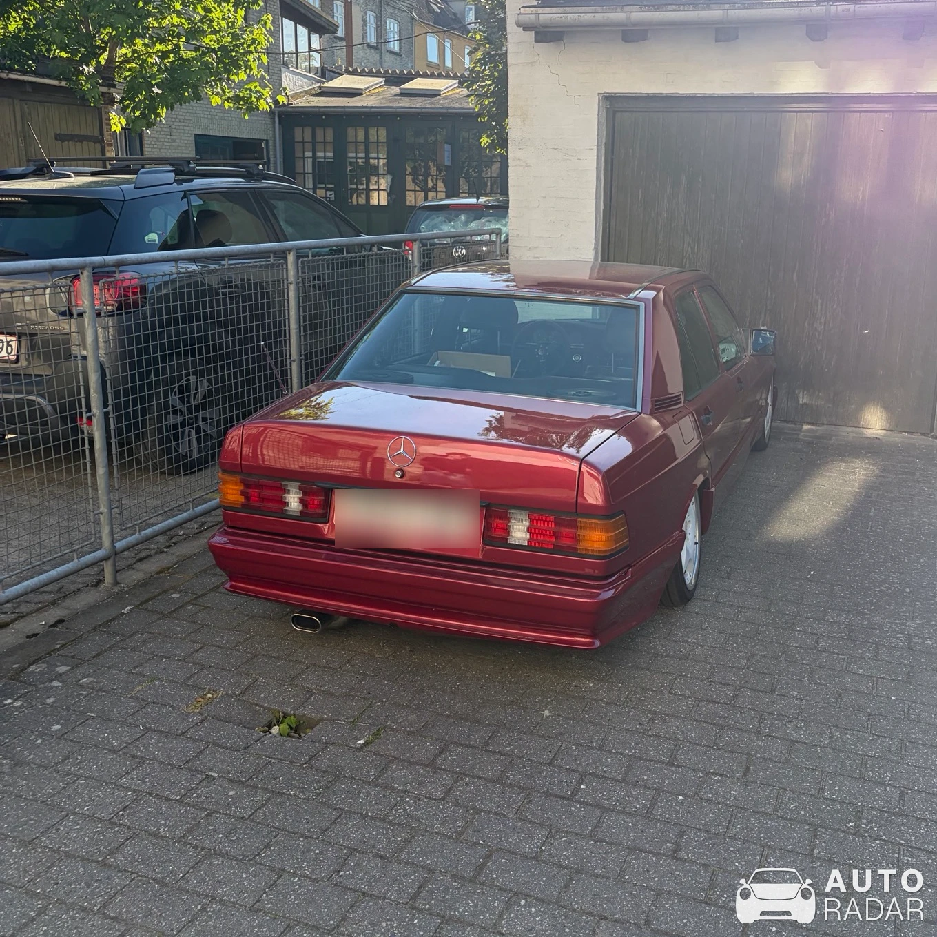 Mercedes-Benz 190 E W201 spotted in Aalborg, Denmark