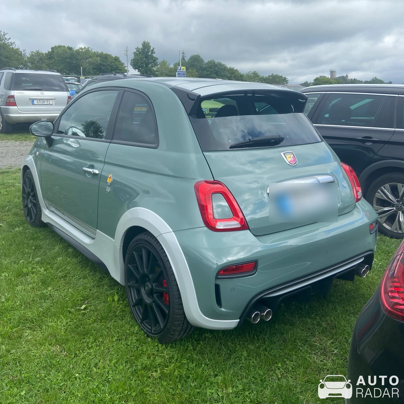 Abarth 695 70° Anniversario spotted in Nürburg