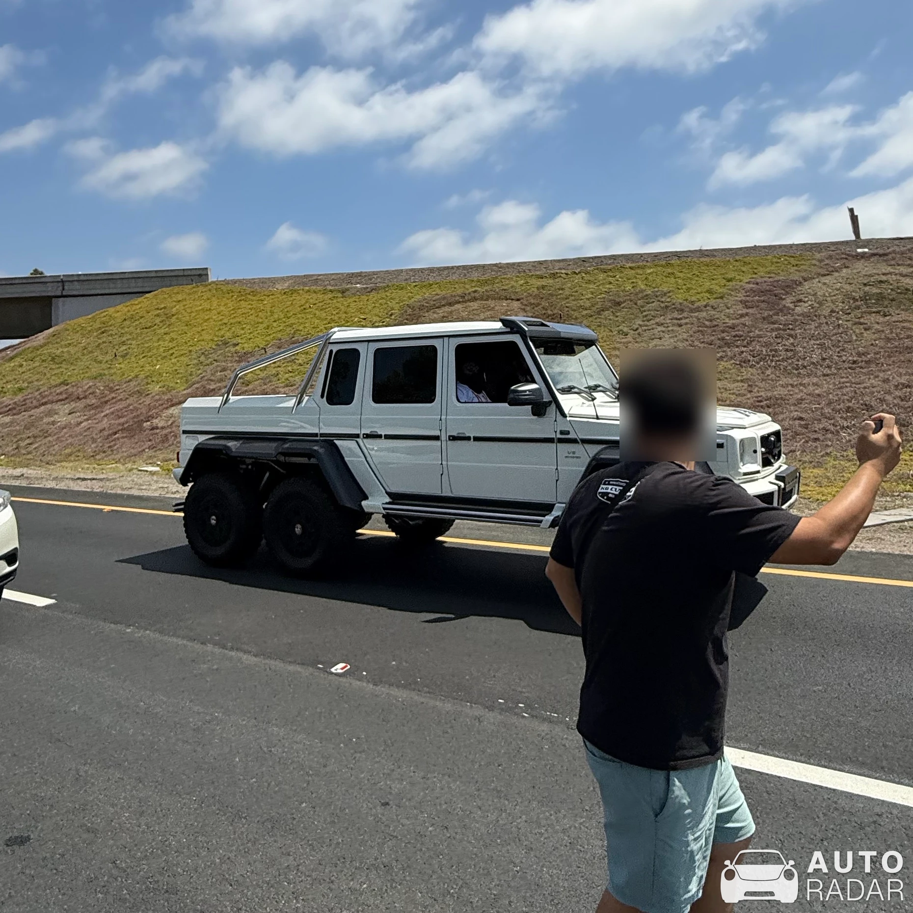 Mercedes-Benz G 63 AMG 6x6 spotted in Costa Mesa