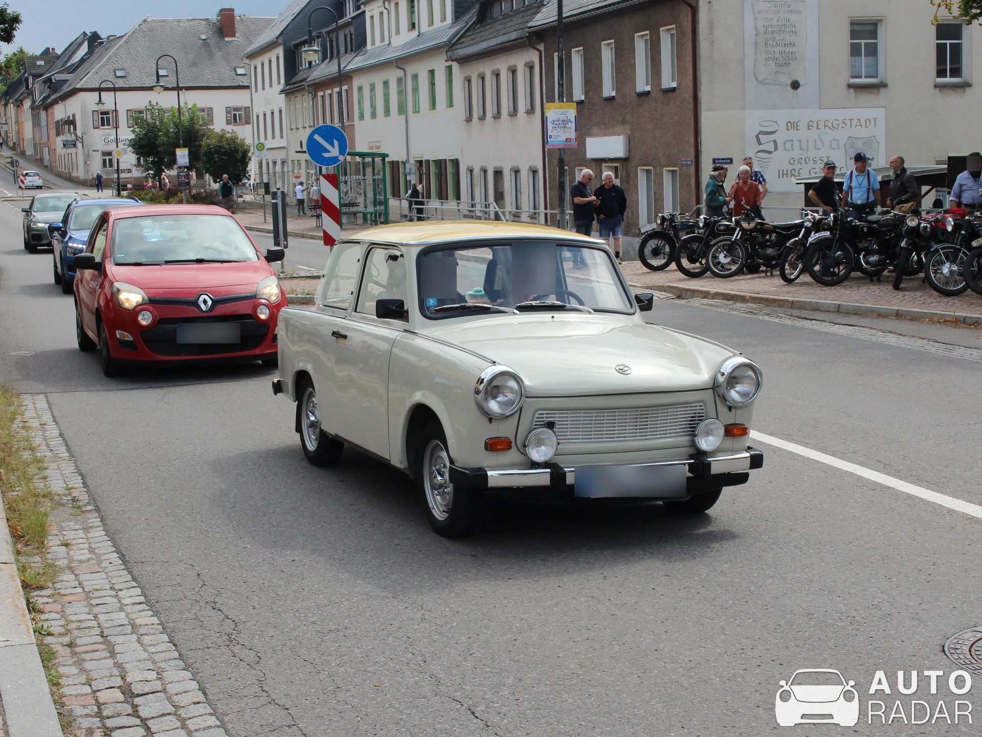 Trabant 601 spotted in Sayda