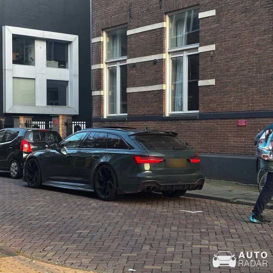 Audi ABT RS6 Avant C8 Johann Abt Signature Edition spotted in Groningen