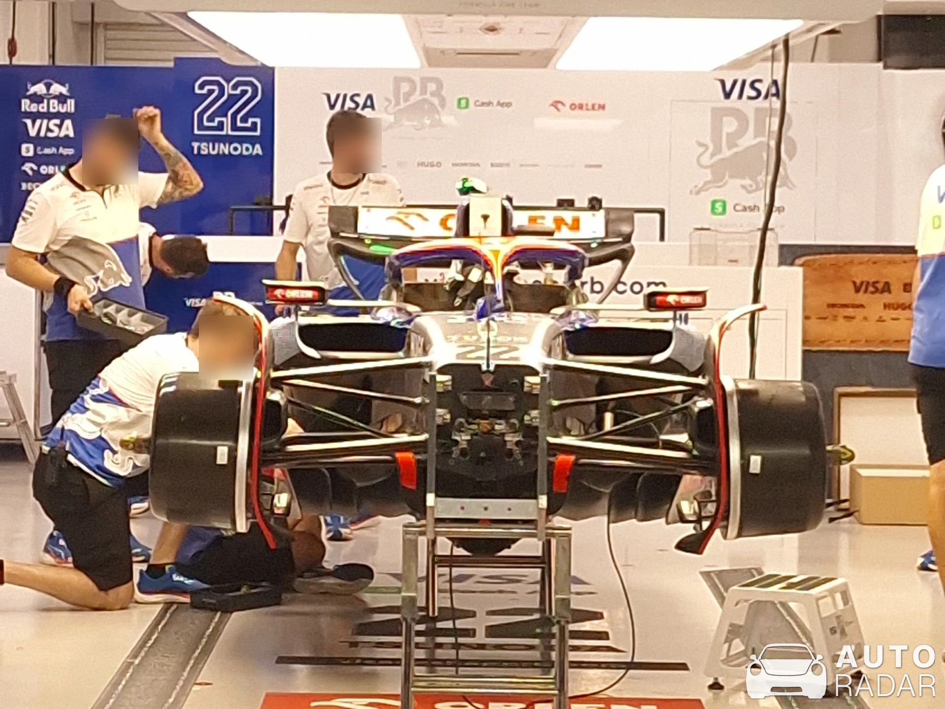 Red Bull Racing RB1 spotted in Singapore, Singapore