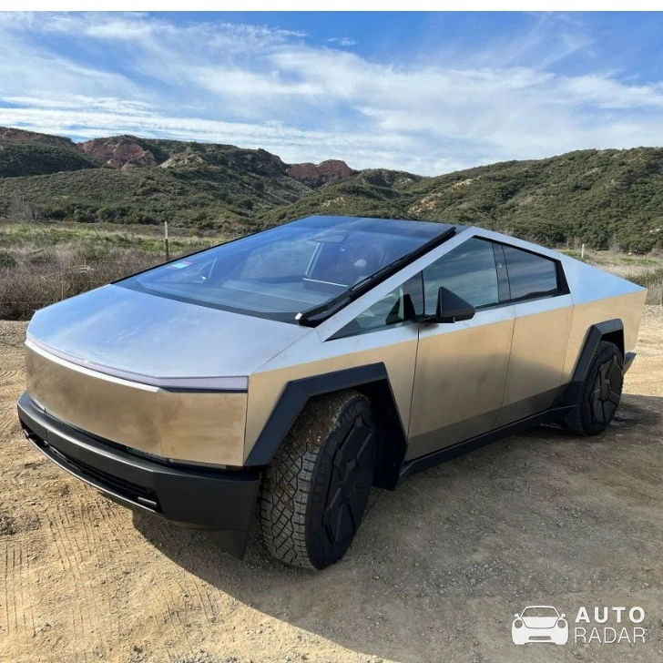 Tesla Cybertruck spotted in Ketchum, United States